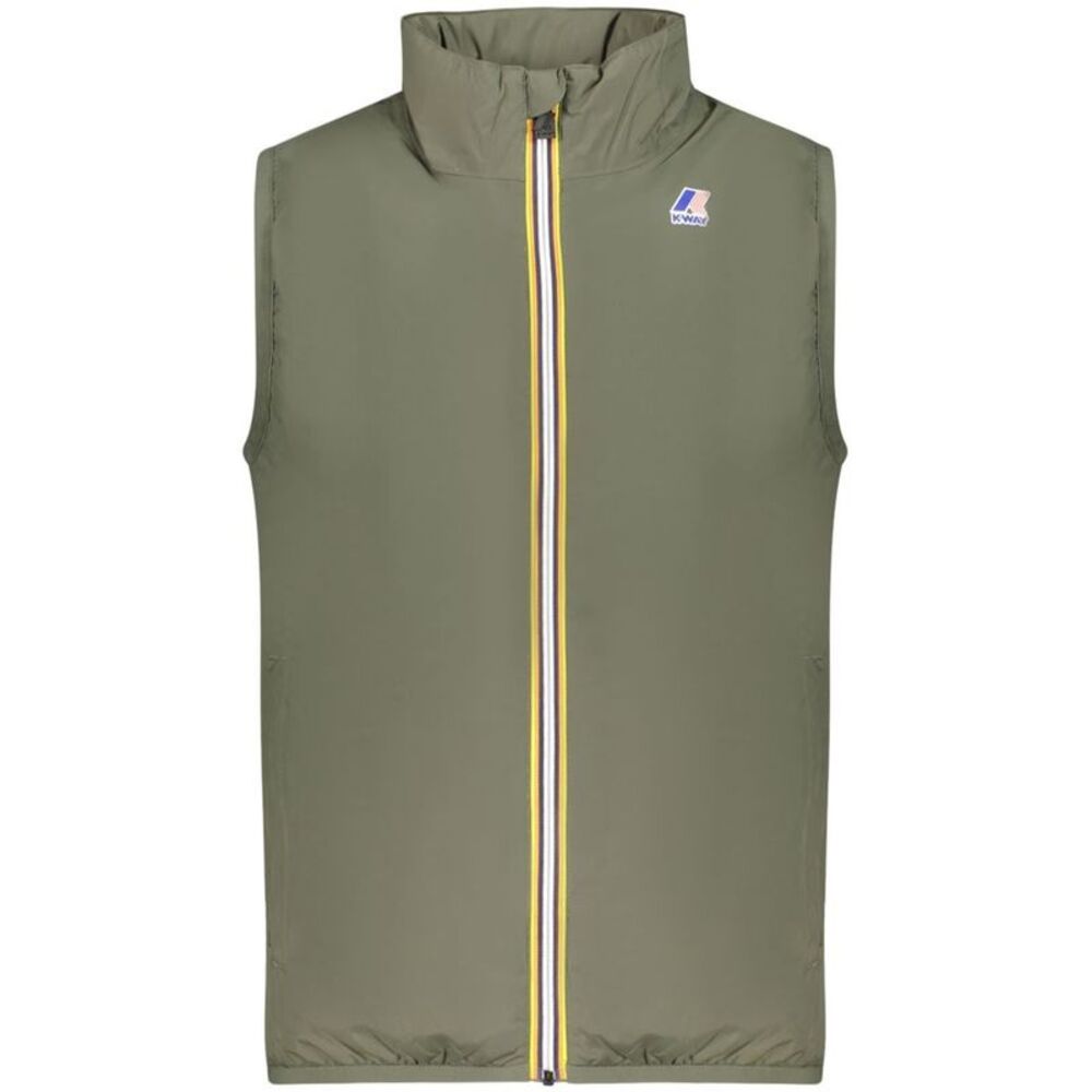 K-WAY Verde Poliammide Men's Men's Outerwear